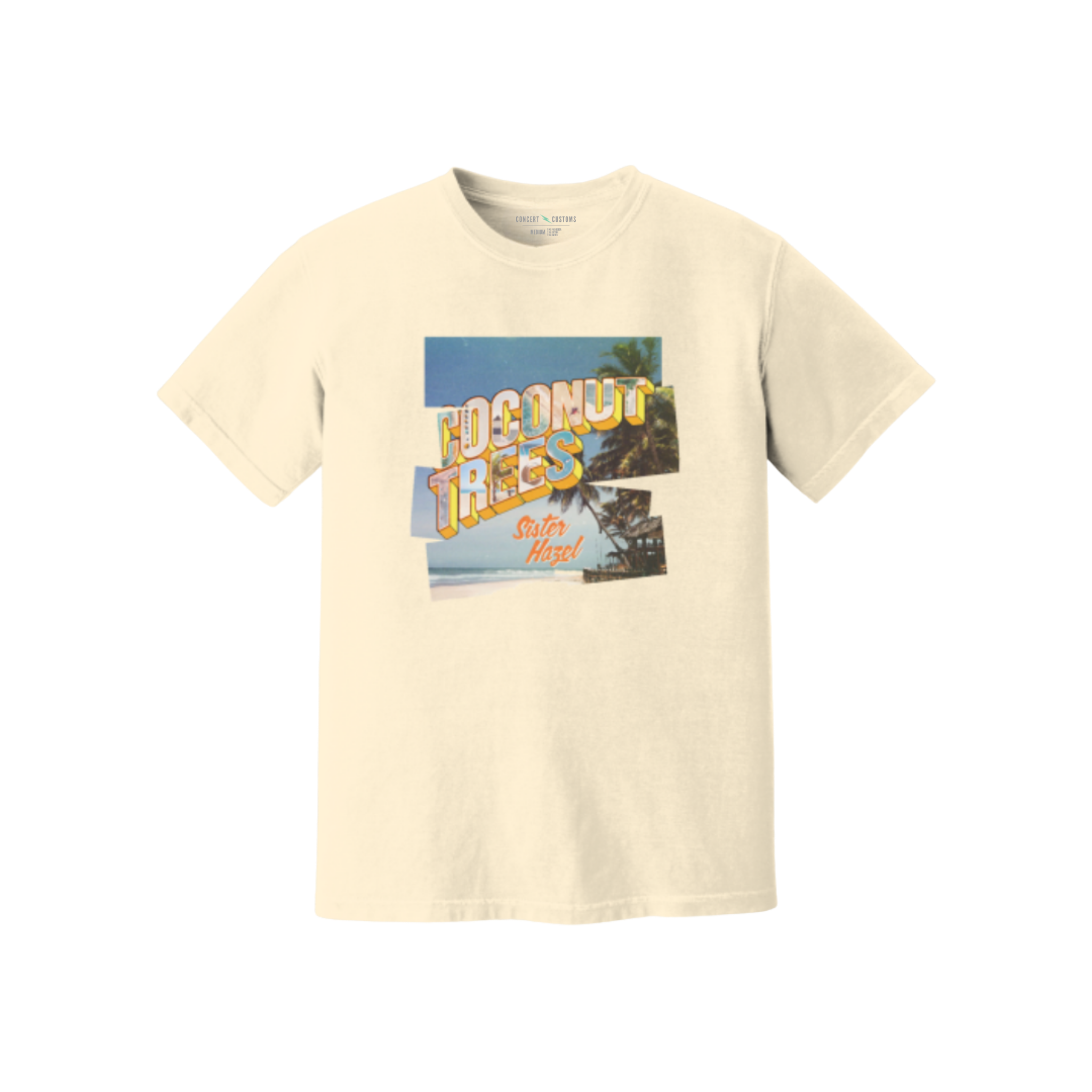 Sister Hazel Coconut Trees Artwork T-Shirt